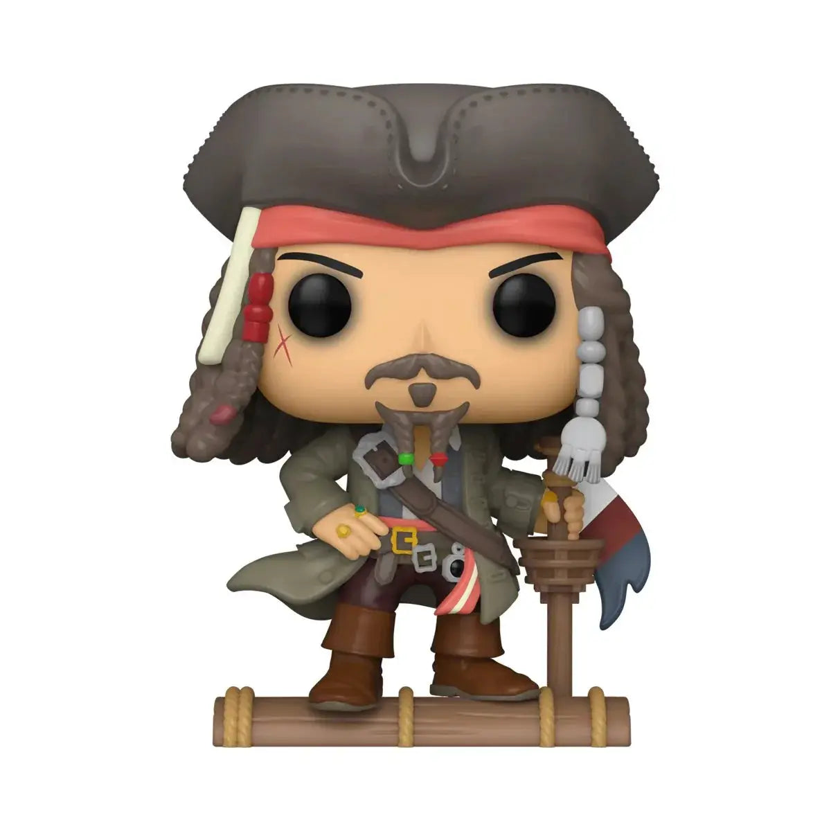 Pre-order POP! Movies Pirates of the Caribbean Jack Sparrow figure from THE MIGHTY HOBBY SHOP, featuring an opening display and exclusive design.