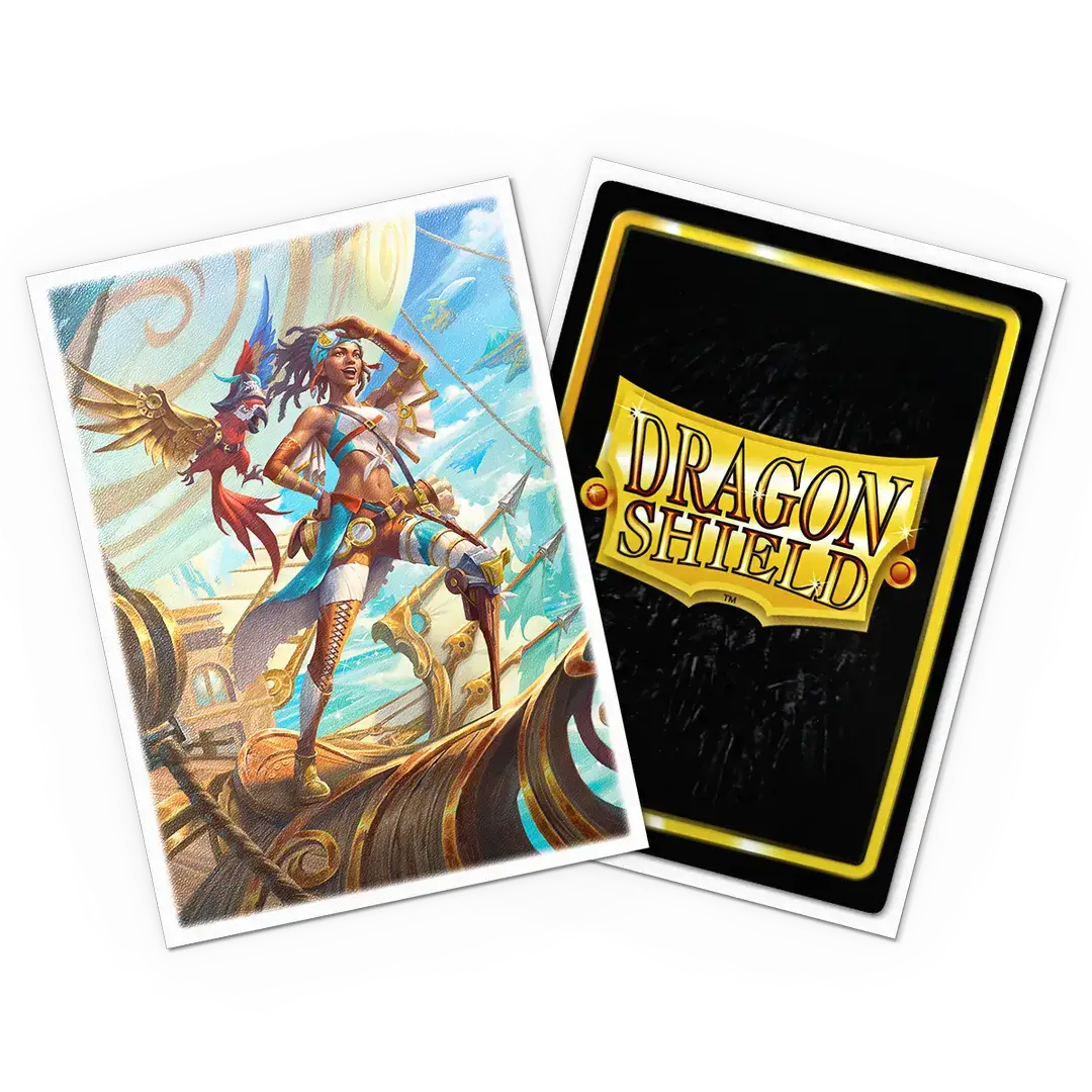 Matte art sleeves featuring Puffin Hightail design, standard size, perfect for protecting collectible cards.