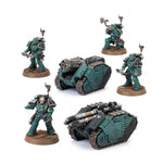 Laser Rapier Destroyer and Quad Launcher Battery from THE MIGHTY HOBBY SHOP, detailed model parts with weapons and accessories.