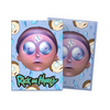 Flat image of a standard-sized Rick & Morty Morty brushed art sleeves box, showcasing colorful character artwork and design details.