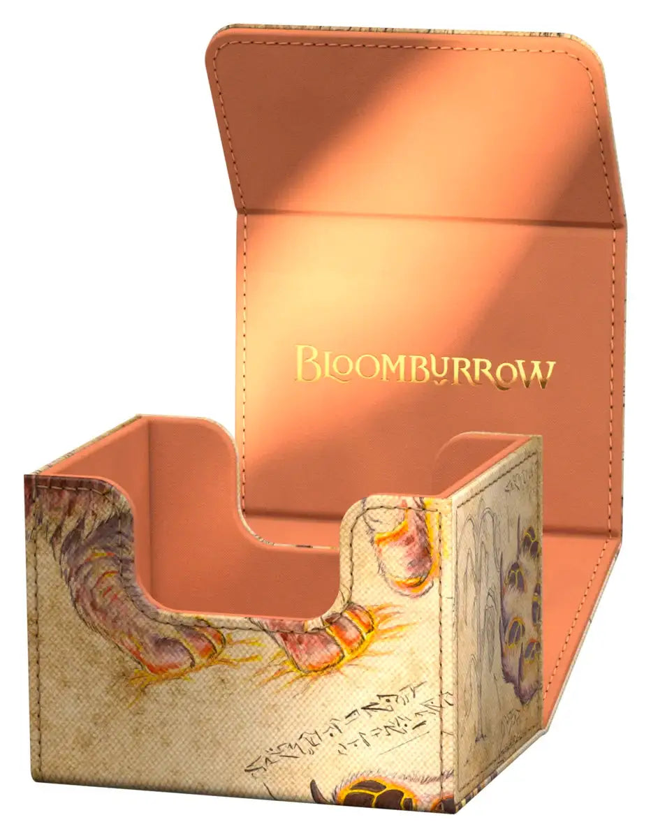 Sunspine Lynx from Magic: The Gathering Bloomburrow set, featuring the Sidewinder 100+ Xenoskin collectible figure with detailed design.