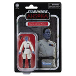 Star Wars Ahsoka and Grand Admiral Thrawn action figures from THE MIGHTY HOBBY SHOP, detailed collectible toys standing side by side.