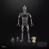 Star Wars The Black Series Deluxe IG-12 and Grogu action figures from The Mighty Hobby Shop, featuring detailed character designs.