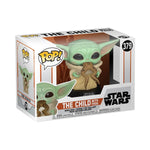 Star Wars The Mandalorian The Child with Frog Funko Pop! vinyl figure, collectible toy from THE MIGHTY HOBBY SHOP