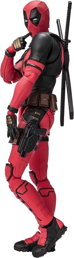 Deadpool and Wolverine action figures from TAMASHII NATIONS S.H.Figuarts by Bandai Spirits, detailed Marvel superhero collectibles