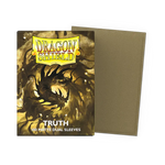 Flat image of a standard size Matte Dual Sleeves card protector box by THE MIGHTY HOBBY SHOP, showing the packaging design.