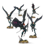 Warhammer 40,000 Scourges miniatures from THE MIGHTY HOBBY SHOP, detailed models featuring insect-like alien warriors.