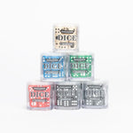 Warhammer dice cube by THE MIGHTY HOBBY SHOP featuring a detailed, compact cube design with colorful dice inside.