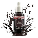 Warpaints Fanatic Oak Brown bottle from THE MIGHTY HOBBY SHOP showing the label and cap on a white background.