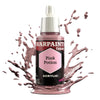 Warpaints Fanatic Pink Potion model paint by THE MIGHTY HOBBY SHOP, bottle with pink liquid and label.