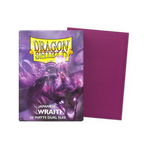 Flat image of the Wraith Matte Dual Sleeves Japanese Size by THE MIGHTY HOBBY SHOP, showing the box and sleeve design.