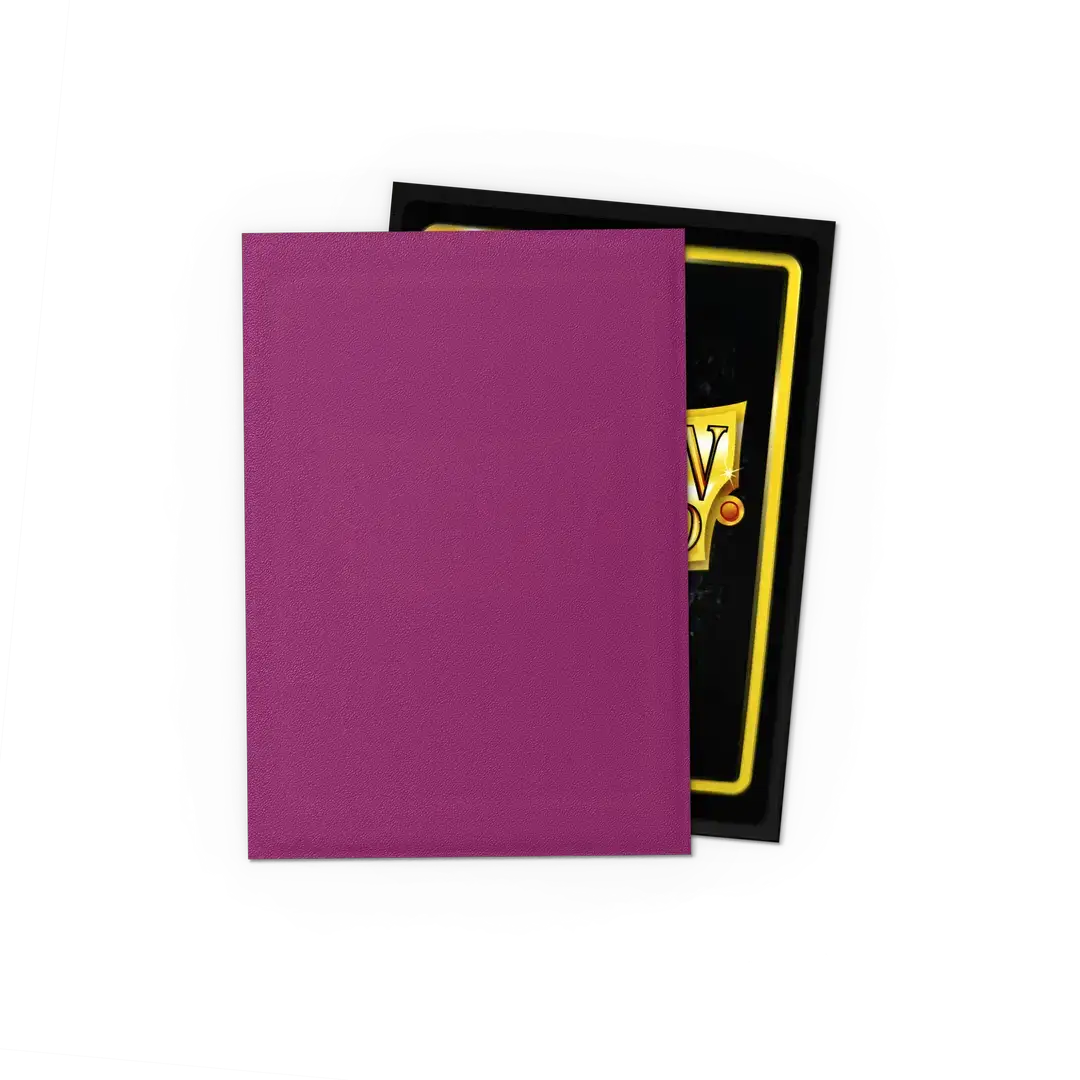 Matte Japanese size Wraith dual sleeves for trading cards, featuring a sleek design and easy-to-use protective card sleeves.