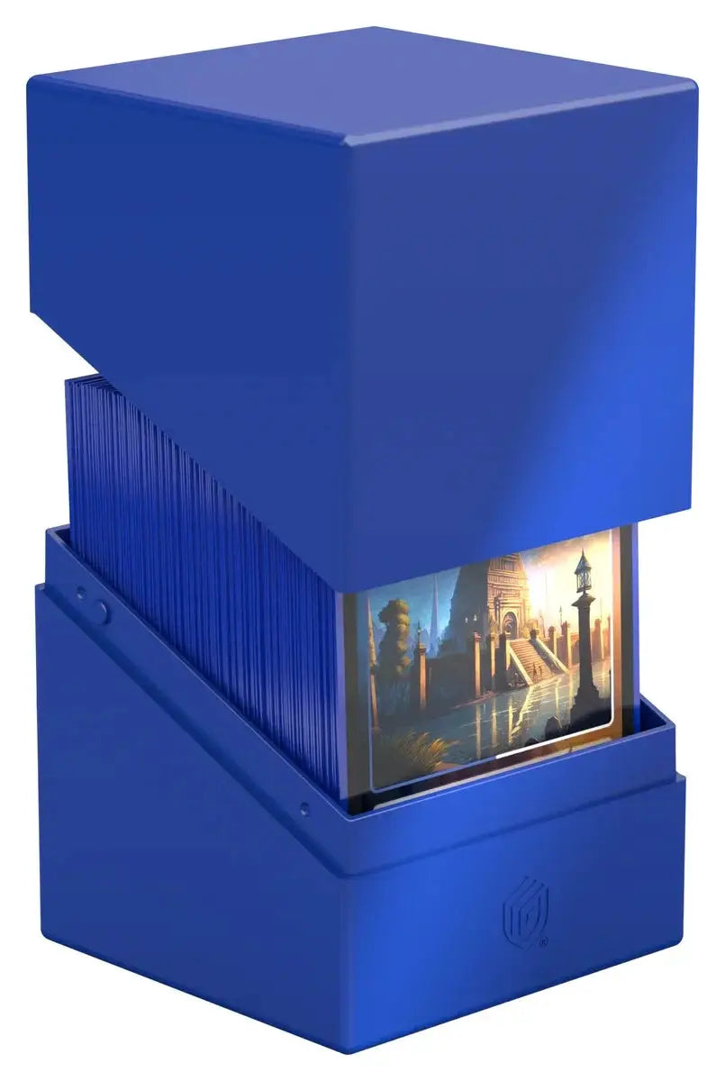 Solid Boulder deck box by THE MIGHTY HOBBY SHOP, showcasing its sturdy construction and spacious storage capacity.