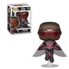 Flying Falcon Pop! figure from Marvel's The Falcon and Winter Soldier series, featuring detailed design and vibrant colors.
