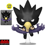 Pop! My Hero Academia Fumikage Tokoyami Fallen Angel glow-in-the-dark figure from THE MIGHTY HOBBY SHOP, featuring detailed design and vibrant colors.