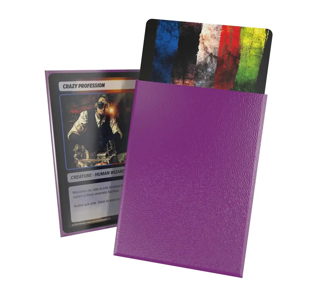 Clear Ultimate Guard Cortex Standard Size Sleeves for trading cards, 100-count pack, protective card sleeves by The Mighty Hobby Shop