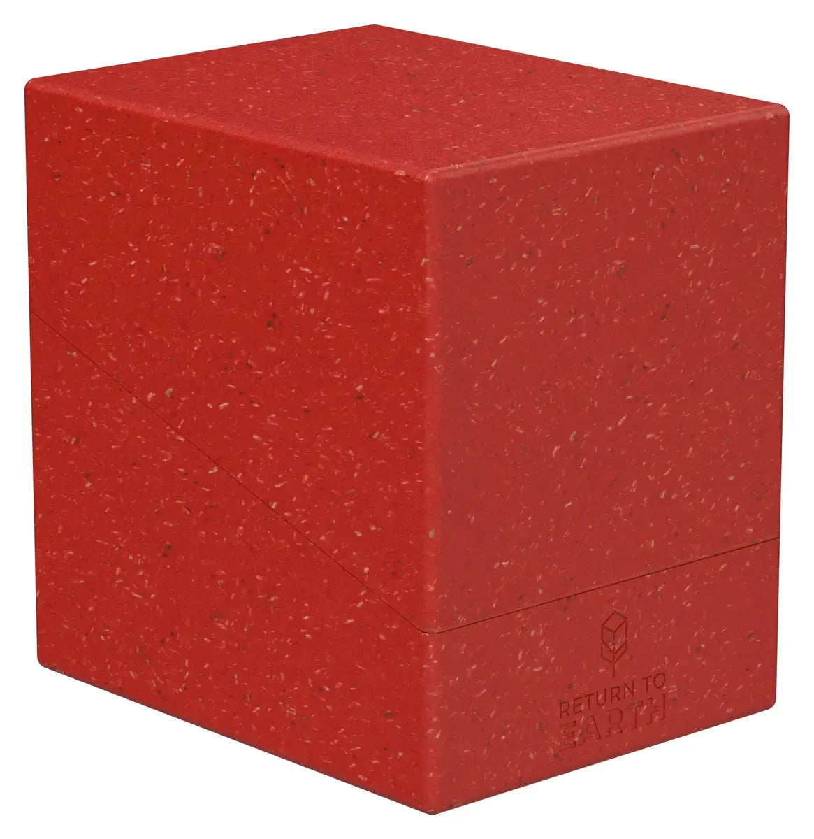 Ultimate Guard Return to Earth Boulder 133+ collectible card storage box with secure lid and durable design.