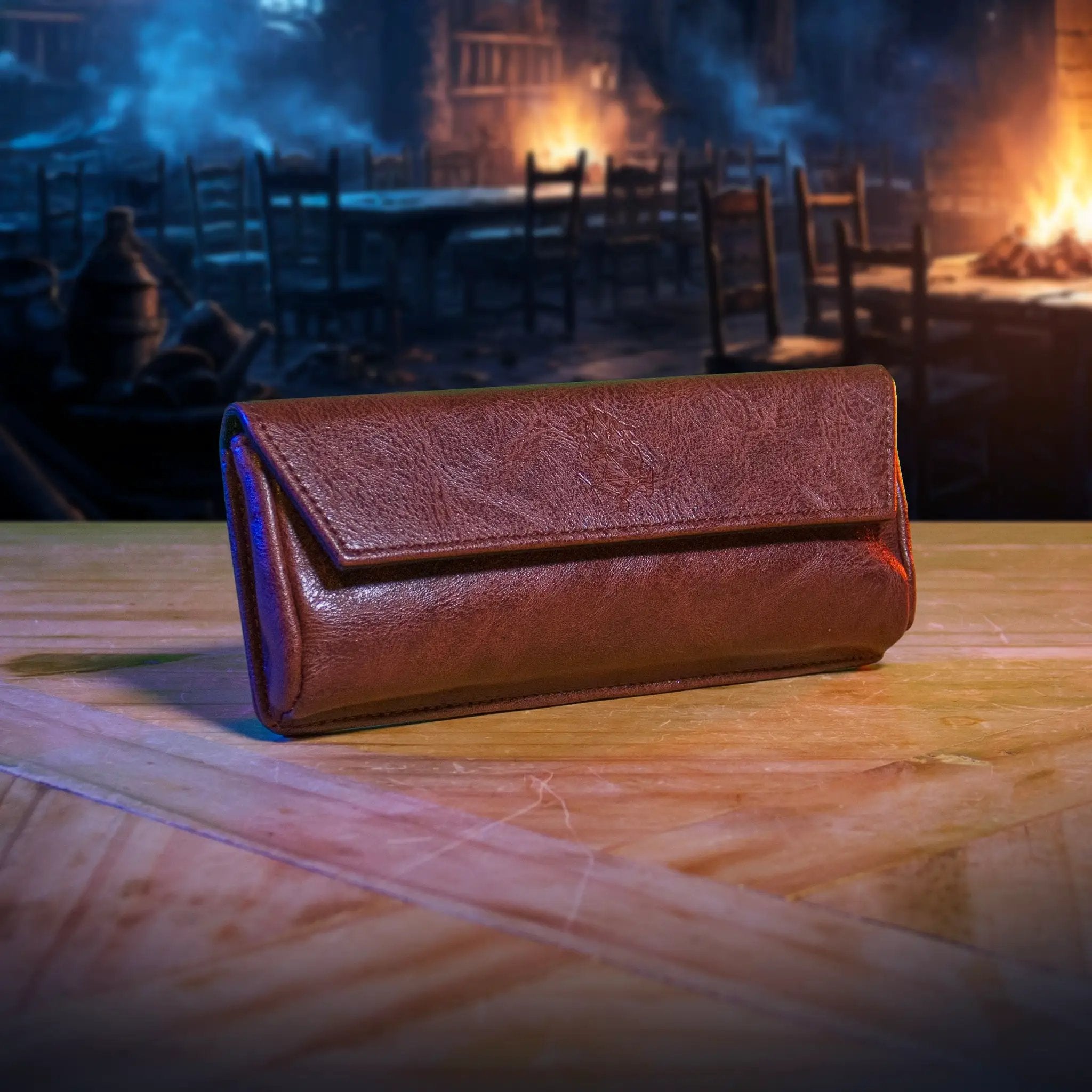 Large magnetic pouch by The Ultimate Game Master for storing game master screen accessories and DM tools.