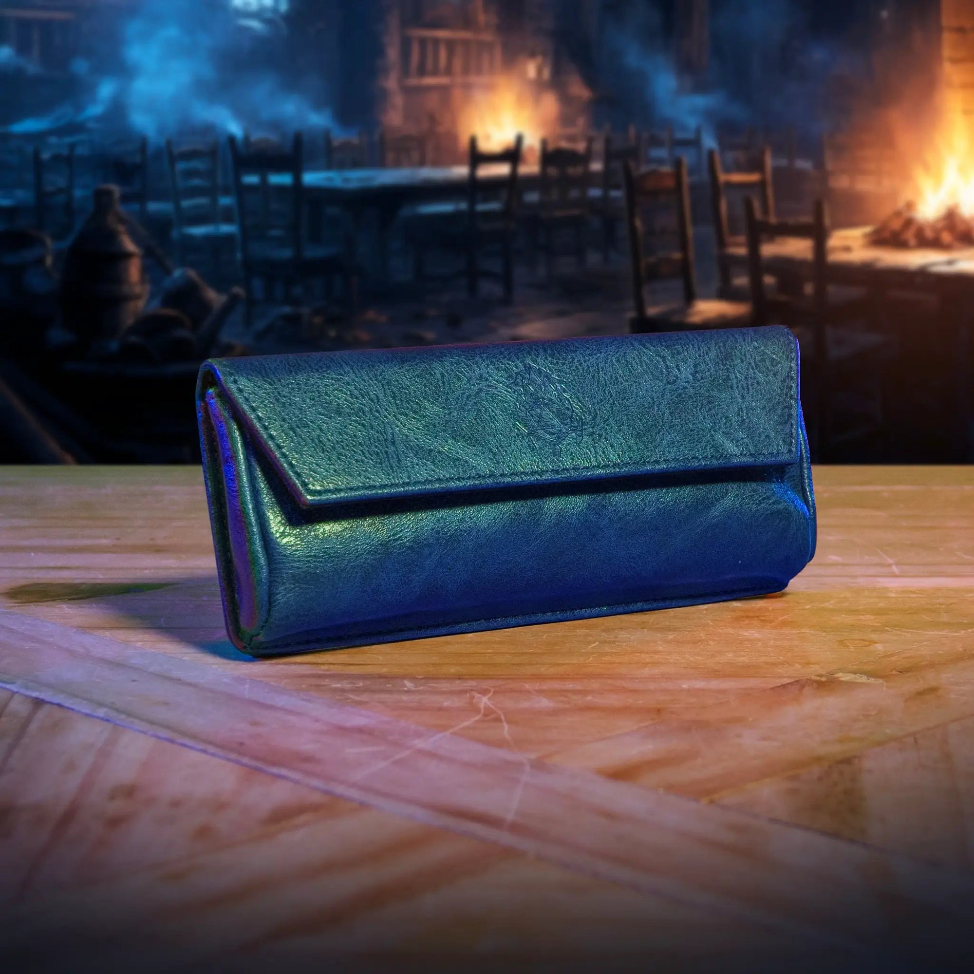 Large magnetic pouch by The Ultimate Game Master for storing DM accessories and game master screen essentials.