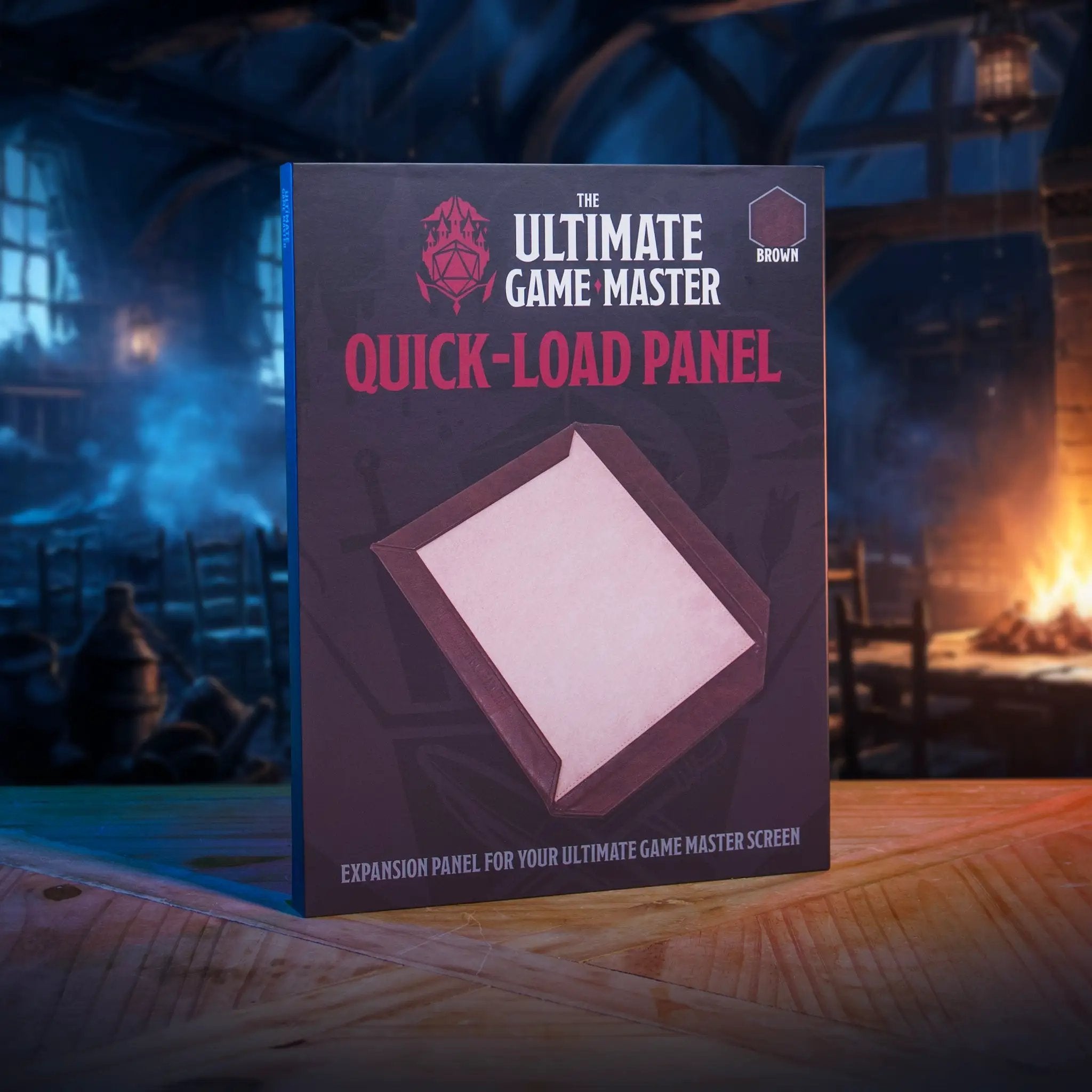 Magnetic Quick-Load Panel accessory for Ultimate Game Master Screen, designed for easy expansion and quick access.