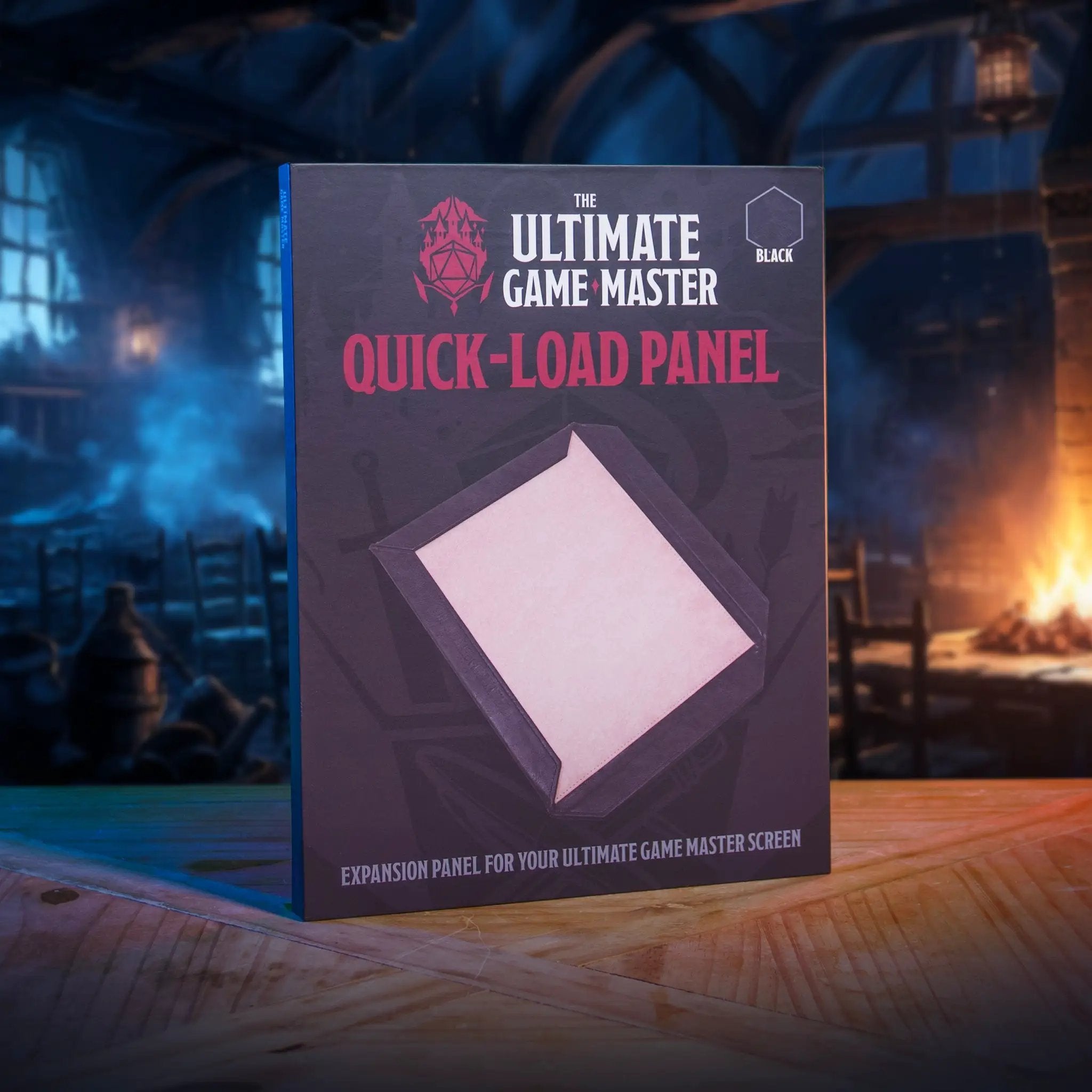 Magnetic Quick-Load Panel accessory for The Ultimate Game Master Screen, designed for easy expansion and quick setup.