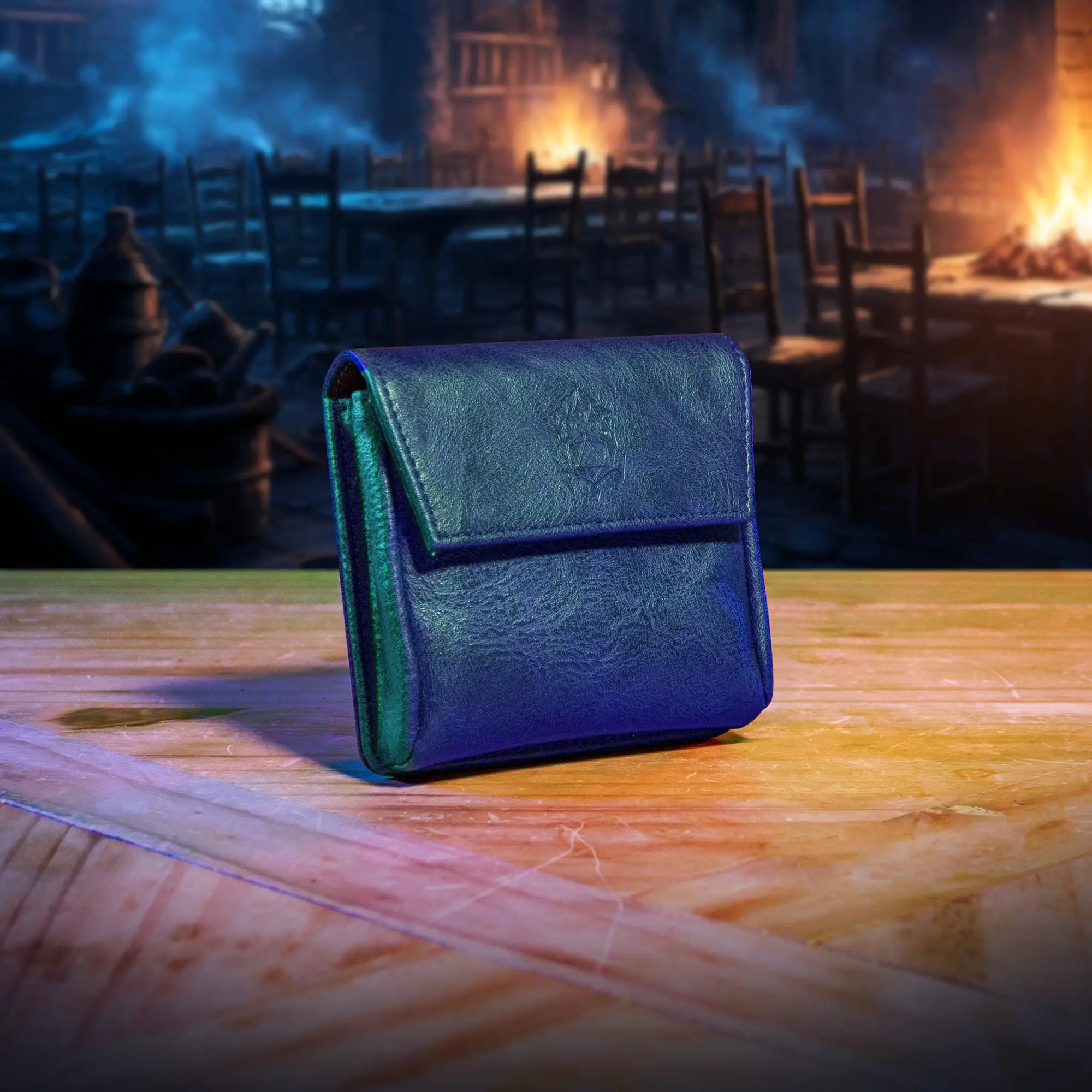 Small magnetic pouch by The Ultimate Game Master for storing DM screen accessories and dice, compact and practical.