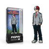 Enamel pin of Shoto Todoroki from My Hero Academia, featuring detailed design and vibrant colors, by THE MIGHTY HOBBY SHOP.