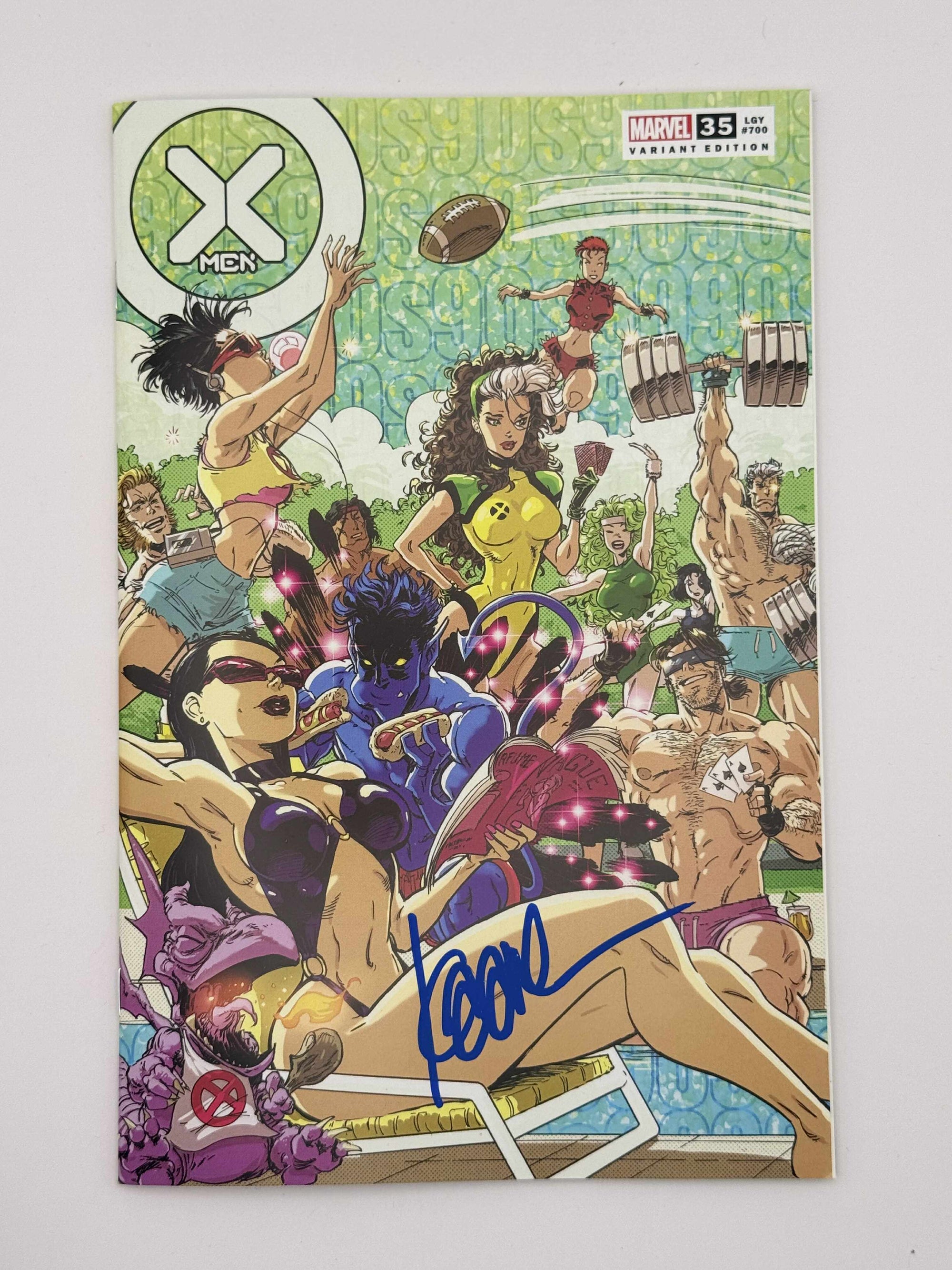[Signed by Kaare Andrews] X-MEN #35 Unknown Comics Kaare Andrews Exclusive Var [IN STOCK]
