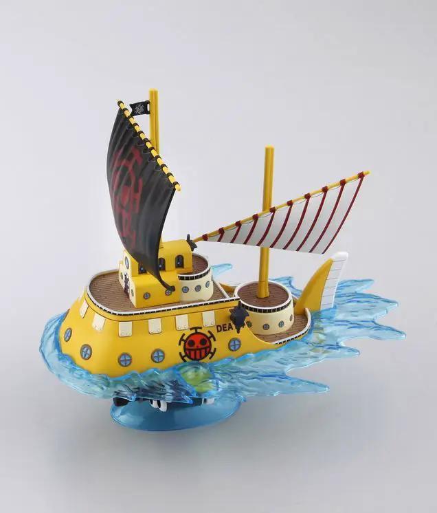 Trafalgarlaw's submarine model from One Piece Grand Ship Collection by THE MIGHTY HOBBY SHOP, detailed ship replica with vibrant colors