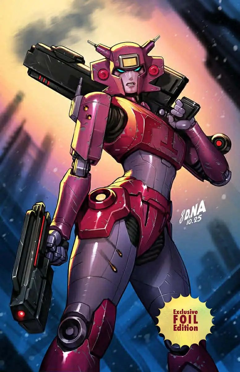 [FOIL] TRANSFORMERS #30 David Nakayama MegaCon 2026 Exclusive Virgin Var (03/11/26) by Unknown Comic Books