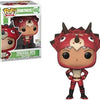 Fortnite POP! Tricera Ops figure by THE MIGHTY HOBBY SHOP, featuring a dinosaur-themed character with detailed design.