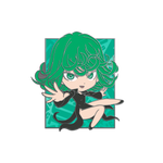One Punch Man: Tornado Pin by THE MIGHTY HOBBY SHOP