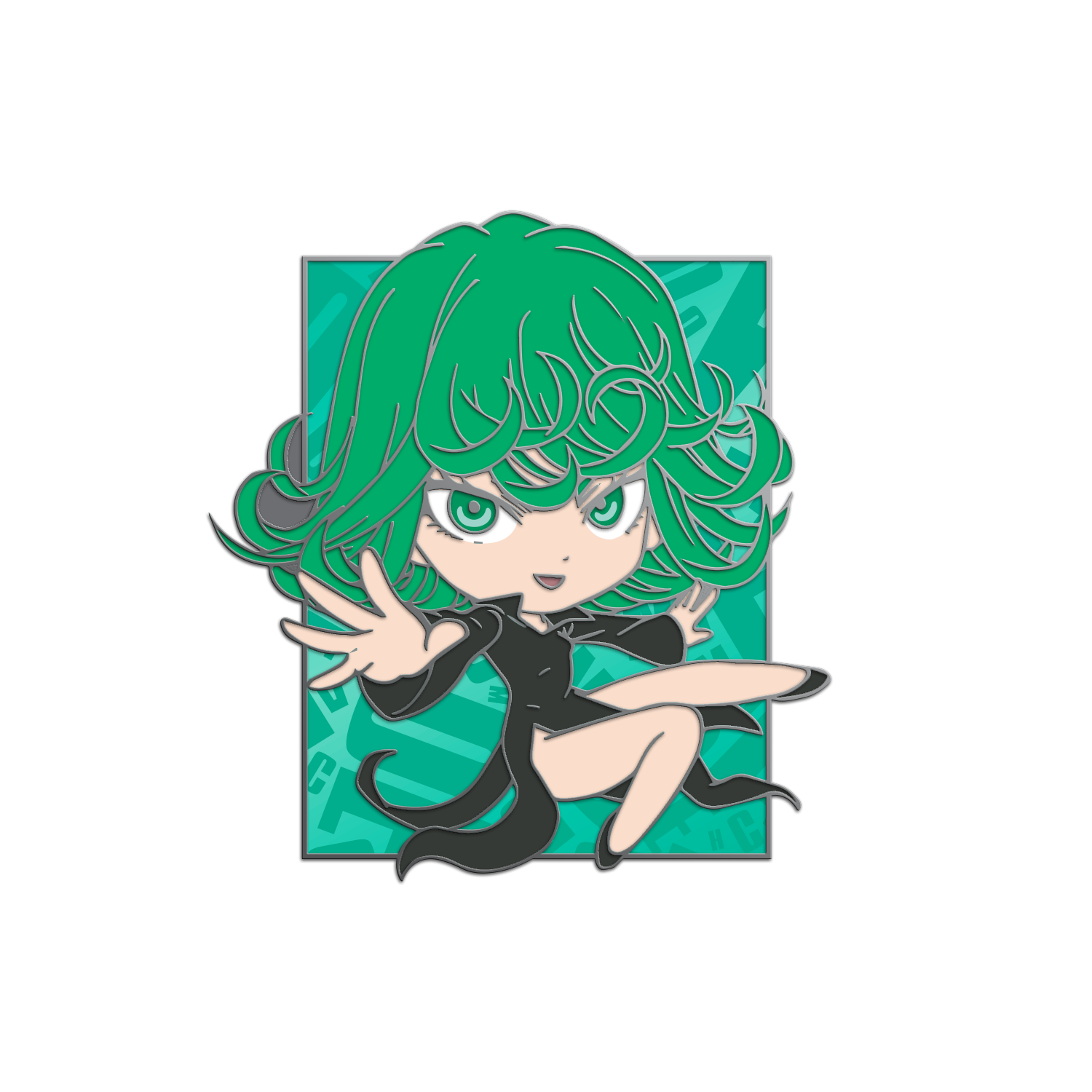 One Punch Man: Tornado Pin by THE MIGHTY HOBBY SHOP