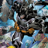 Exclusive foil variant comic book featuring Batman #22 by Stephen Segovia, with vibrant cover art and collectible sticker.