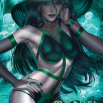 Marvel swimsuit comic book titled "Beach Day #1" featuring Ariel Diaz, published by Unknown Comic Books, vibrant cover art.
