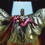Close-up of X-Men Trial of Magneto #2 comic book exclusive cover by Mico Suayan from Unknown Comic Books, featuring Magneto and X-Men characters.