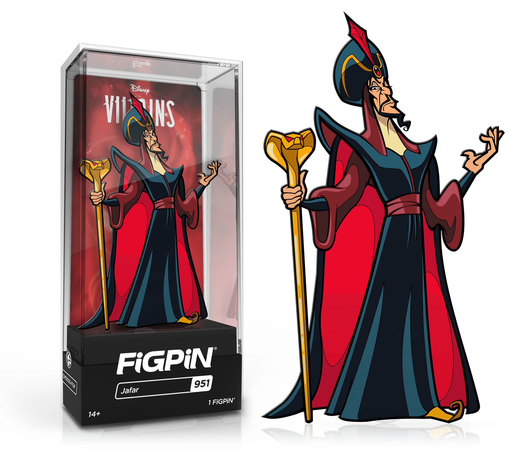 FiGPiN: Disney Villains - Jafar (951) by THE MIGHTY HOBBY SHOP