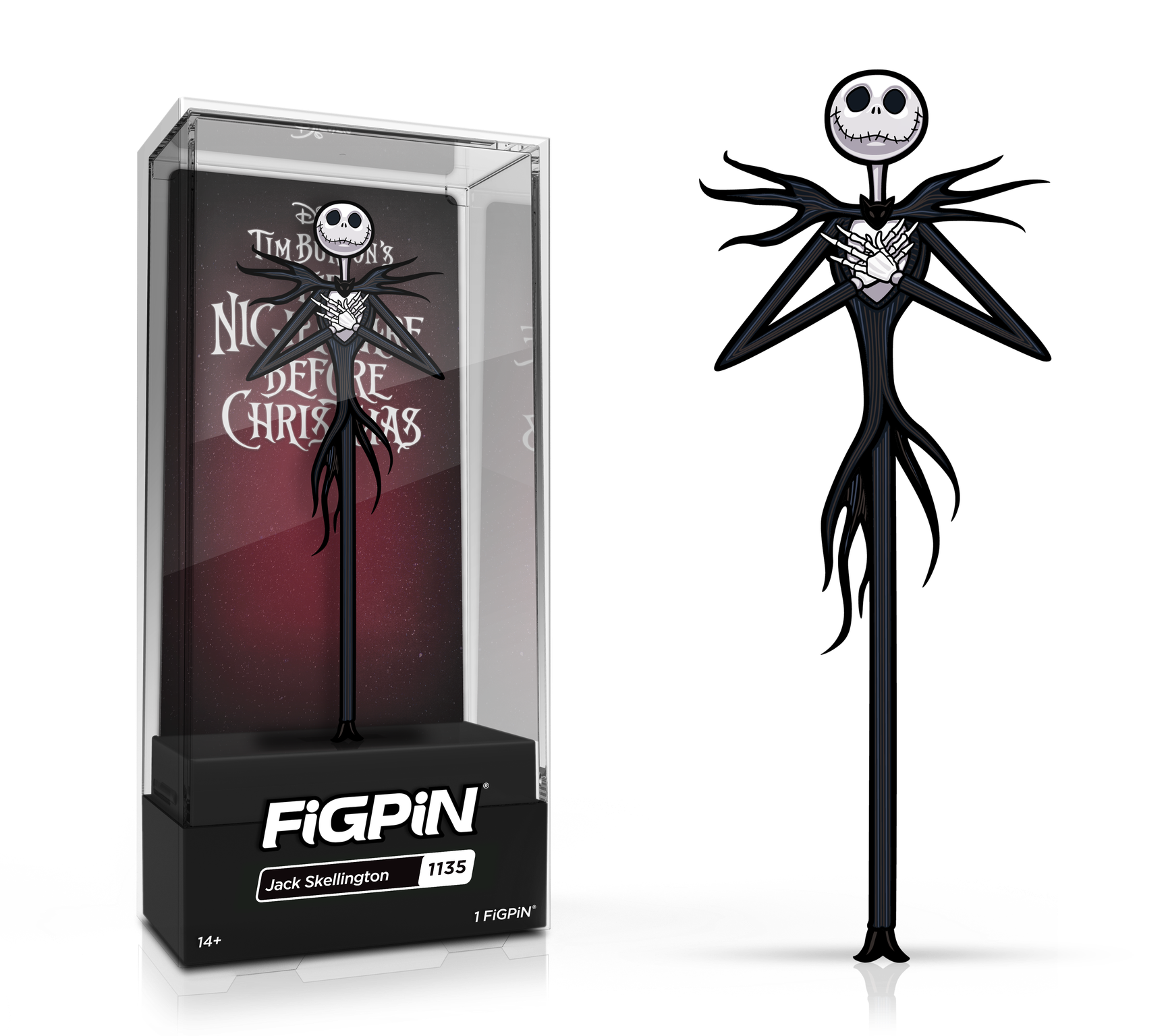 FiGPiN: Disney’s The Nightmare Before Christmas - Jack Skellington (1135) by THE MIGHTY HOBBY SHOP