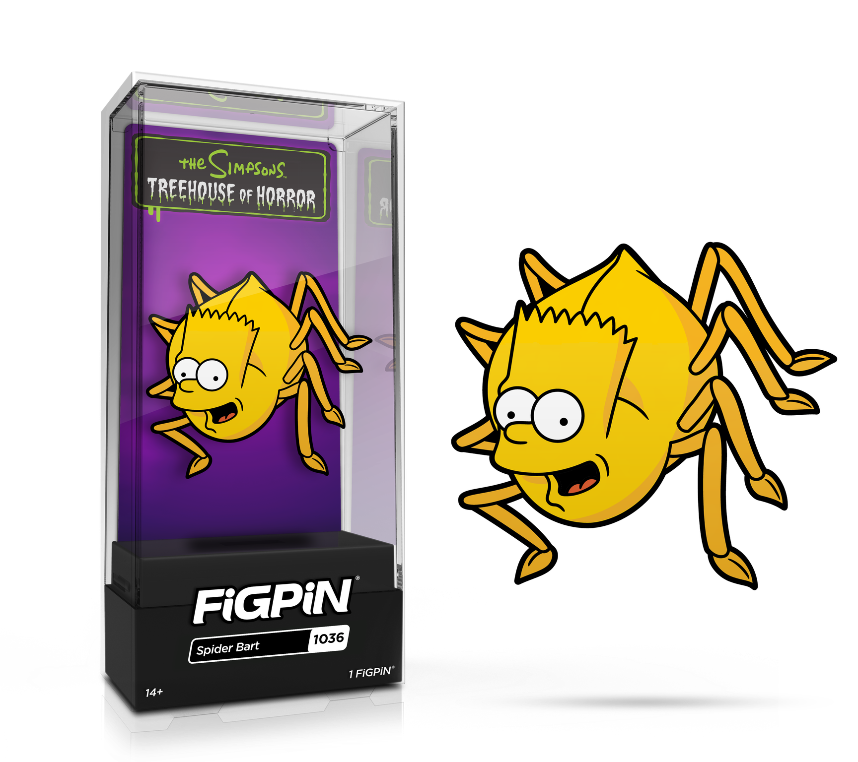 FiGPiN: The Simpsons - Spider Bart (1036) by THE MIGHTY HOBBY SHOP
