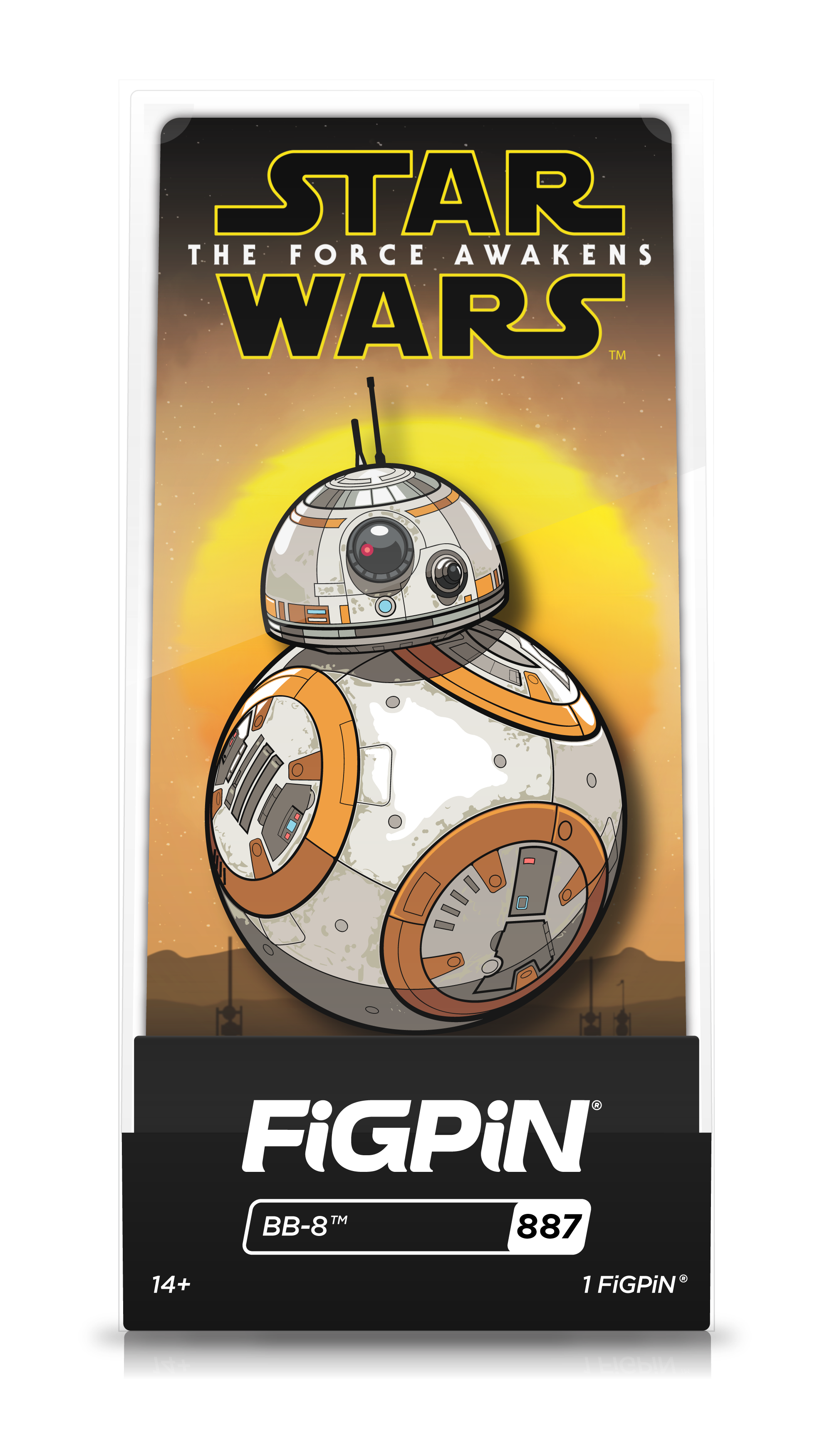 FiGPiN: Star Wars™ : The Force Awakens™ - BB-8™ (887) by THE MIGHTY HOBBY SHOP