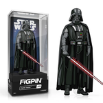 Darth Vader FiGPiN collectible figure from Star Wars: A New Hope, featuring detailed design and iconic helmet and armor.
