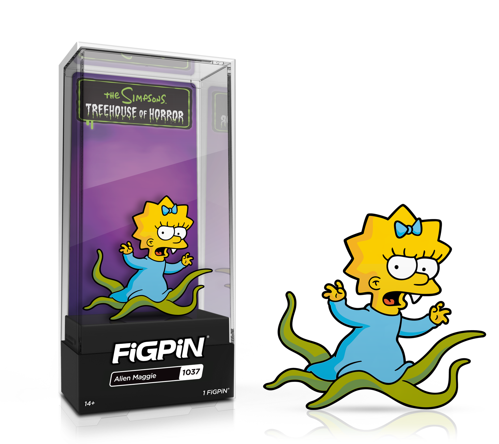 FiGPiN: The Simpsons - Alien Maggie (1037) by THE MIGHTY HOBBY SHOP