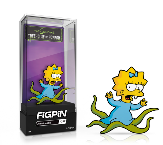 FiGPiN: The Simpsons - Alien Maggie (1037)