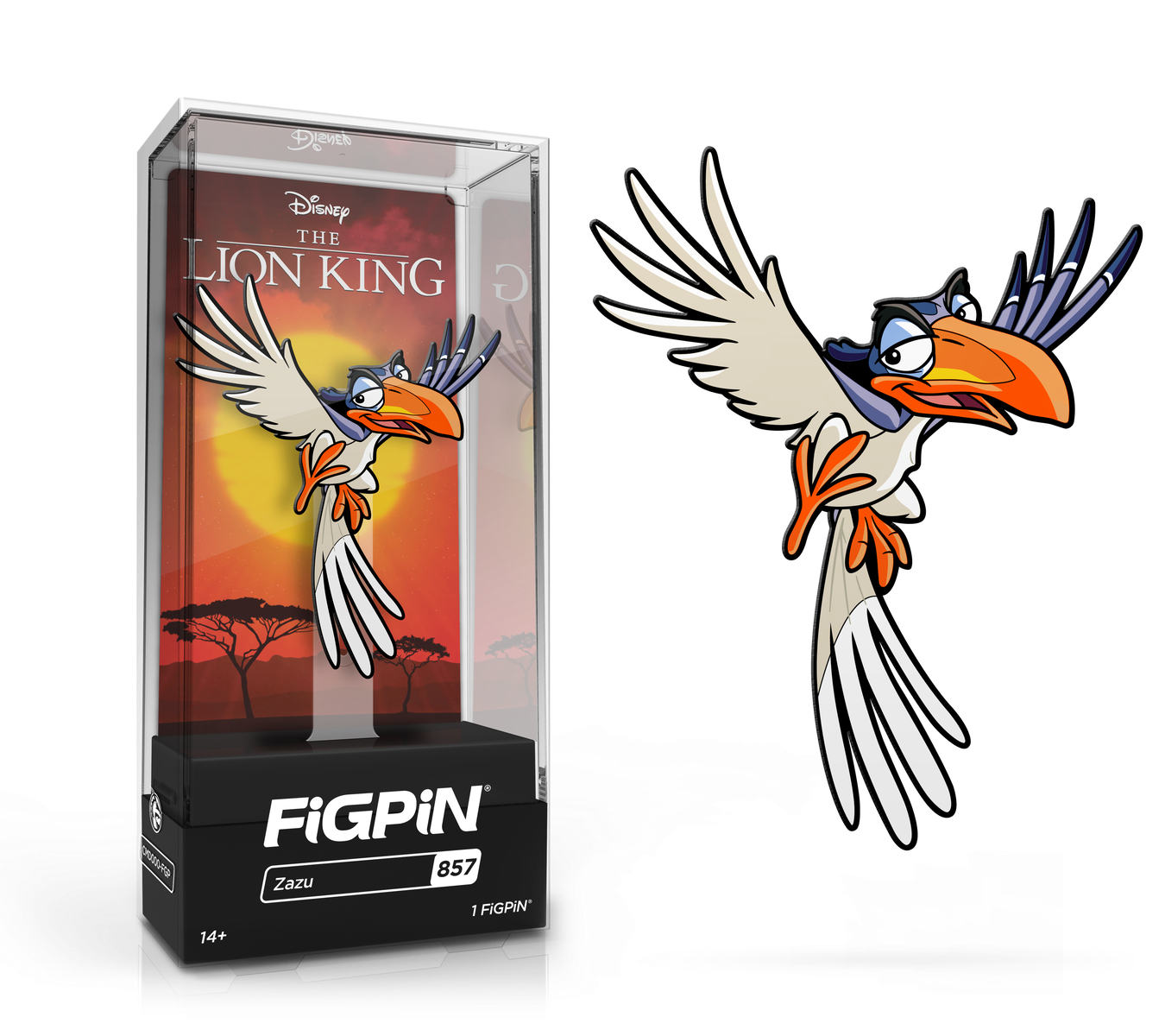 FiGPiN: Disney: The Lion King - Zazu (857) by THE MIGHTY HOBBY SHOP