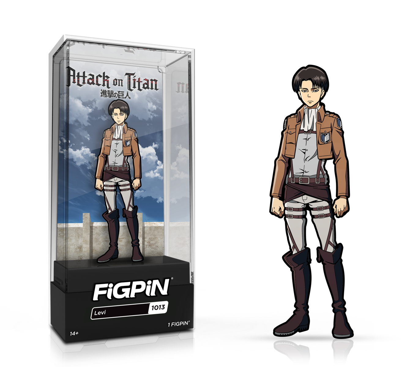 FiGPiN - Attack on Titan- Levi (1013) by THE MIGHTY HOBBY SHOP