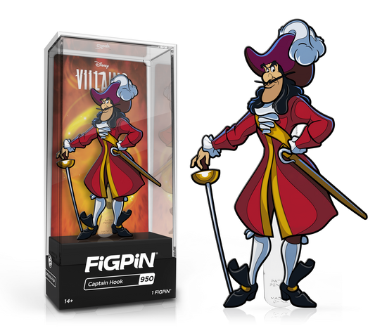 FiGPiN: Disney Villains - Captain Hook (950)