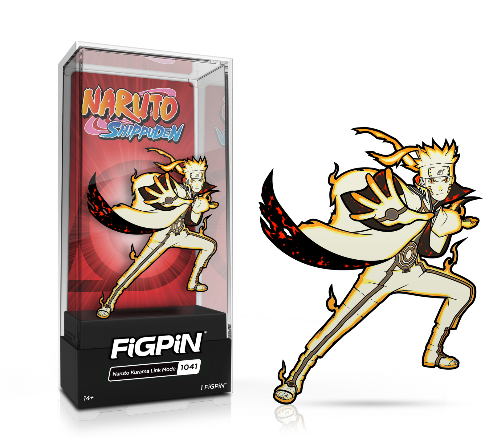 FiGPiN - Naruto Shippuden - Naruto Kurama Link Mode (1041) by THE MIGHTY HOBBY SHOP
