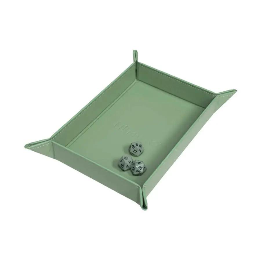 Vivid Magnetic Foldable Dice Tray in Midnight Plum by THE MIGHTY HOBBY SHOP, showing the vibrant, foldable design and magnetic edges.