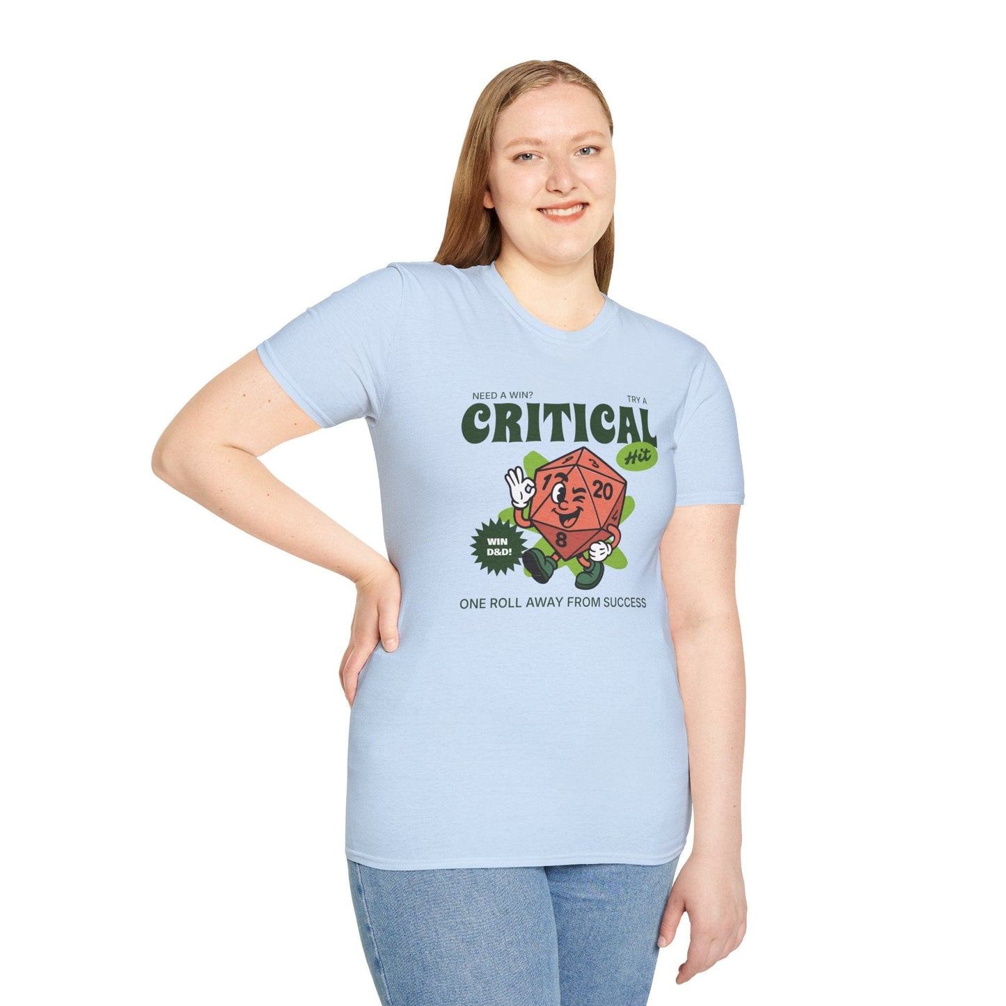 Vintage D20 Critical Hit T-Shirt