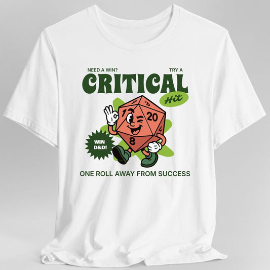 Vintage D20 Critical Hit T-Shirt
